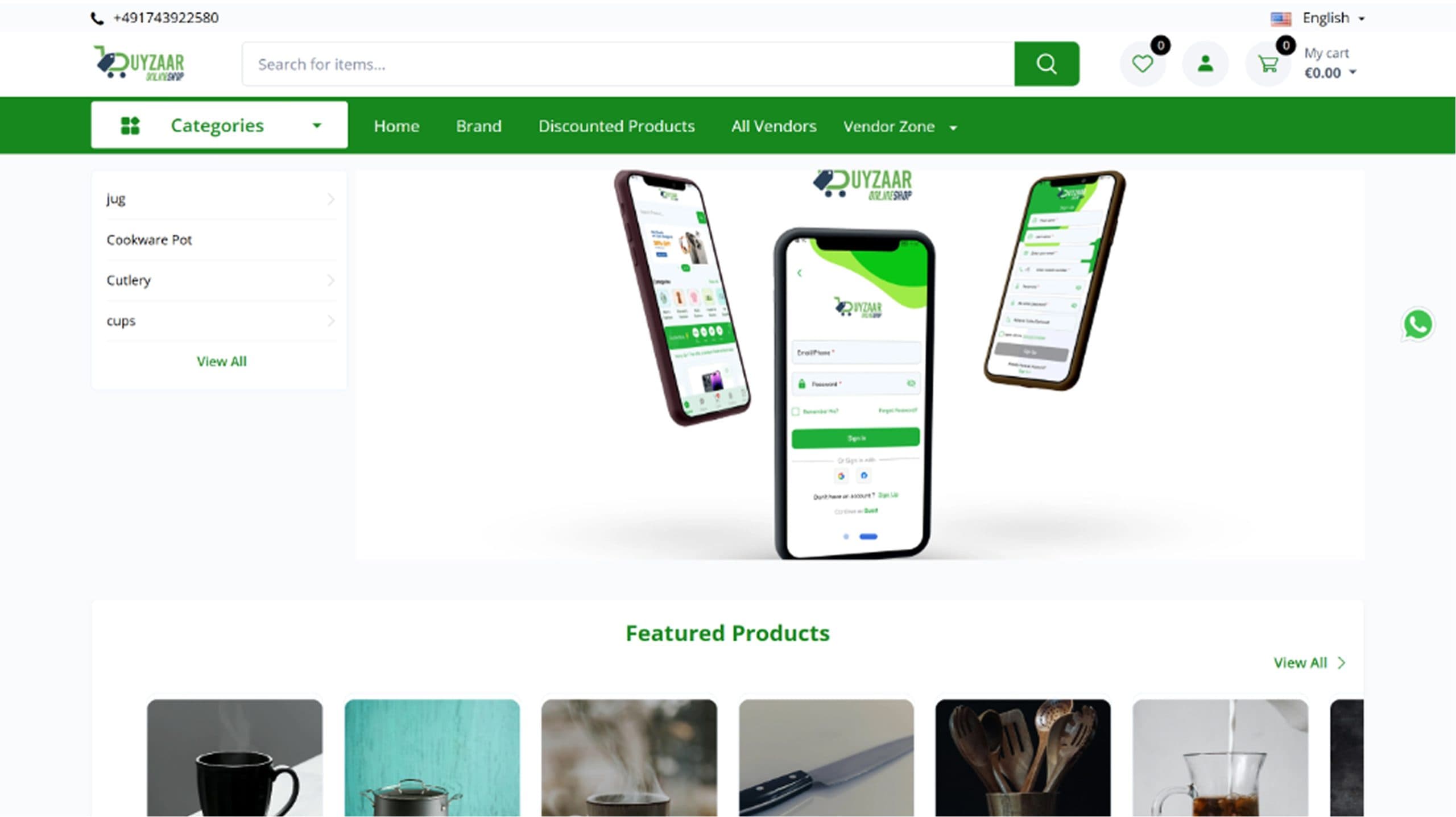 Buyzaar desktop
